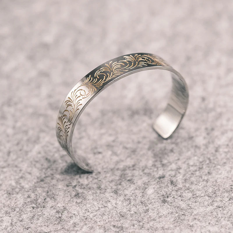 ARABESQUE SILVER S BANGLE