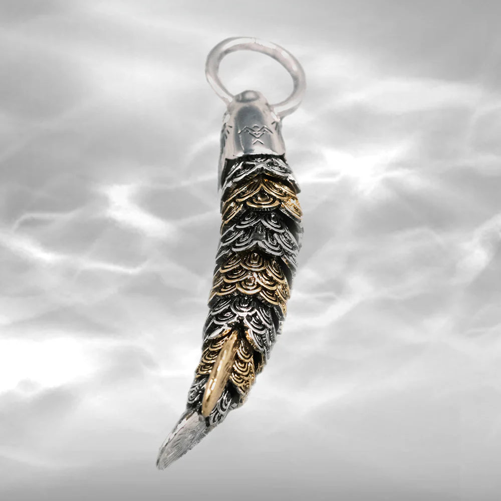Dragon Fish Silver Gold