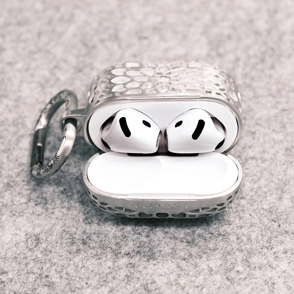 AirPods 4 【Flower Vibes Silver】