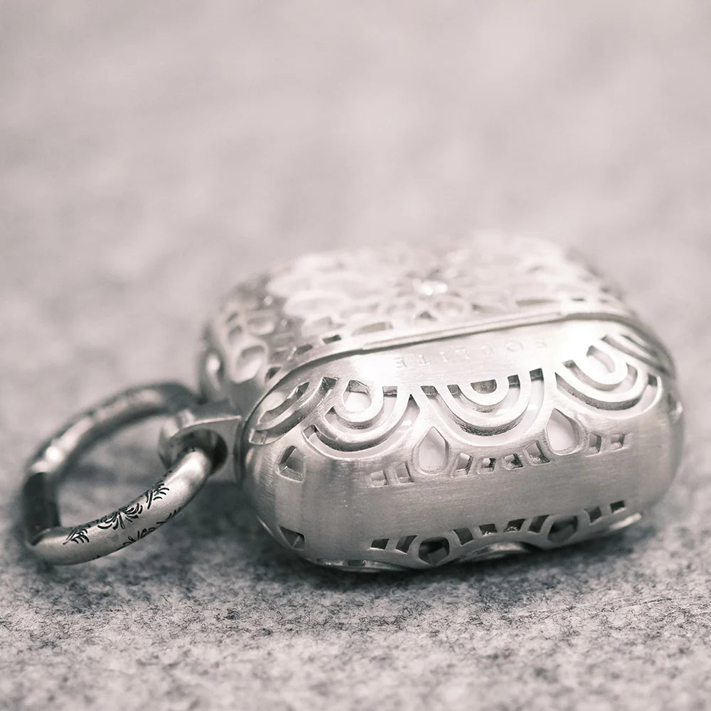 AirPods 4 【Flower Vibes Silver】