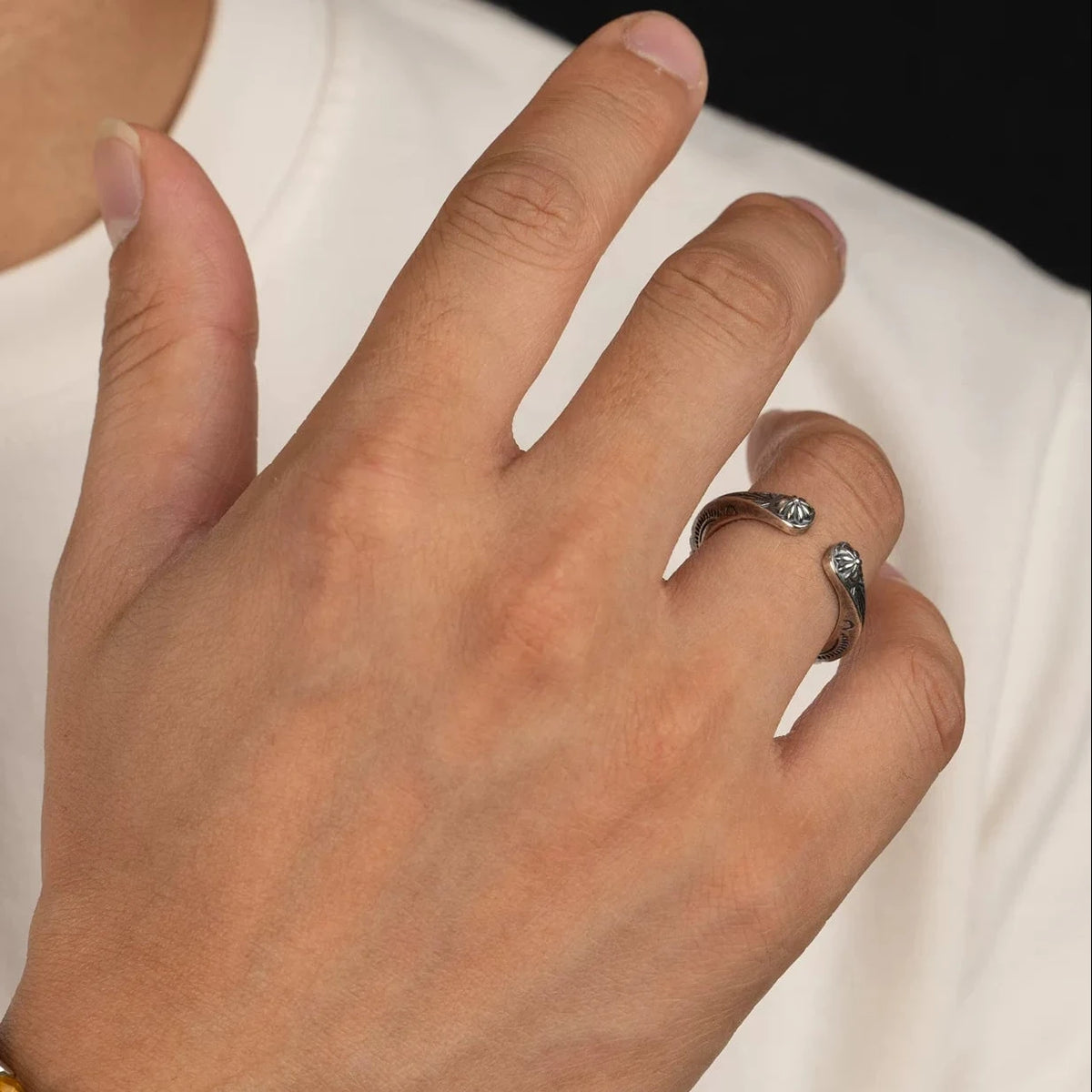 Silver Floral Ring【Silver925】