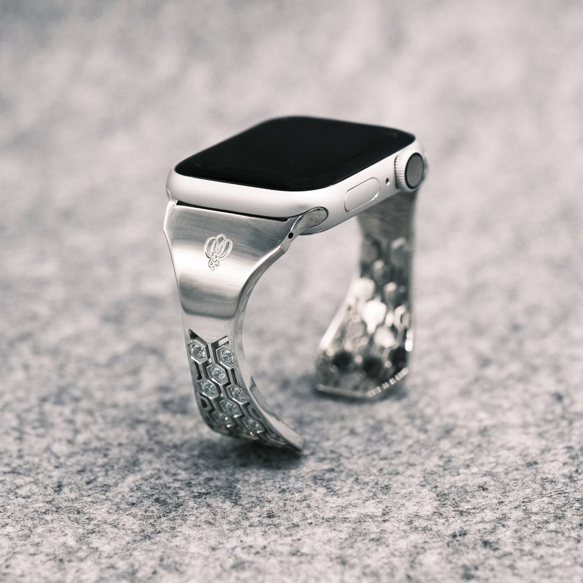 QUEEN BEEAppleWatchバングル シルバー
