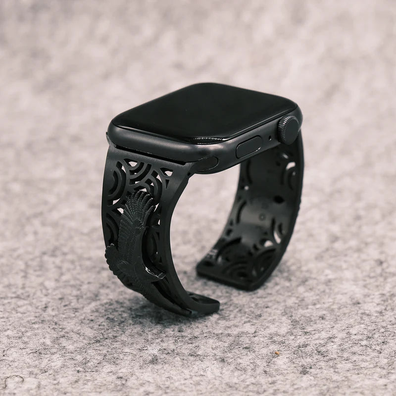 EAGLE CLOUD MIDNIGHT AppleWatchバングル ブラック EAGLE CLOUD MIDNIGHT AppleWatchバングル ブラック
