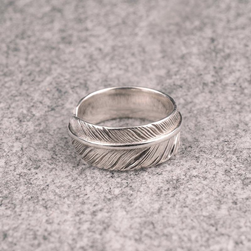 Feather Ring【Silver925】