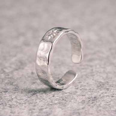 Cubic Zircon Ring【Silver925】