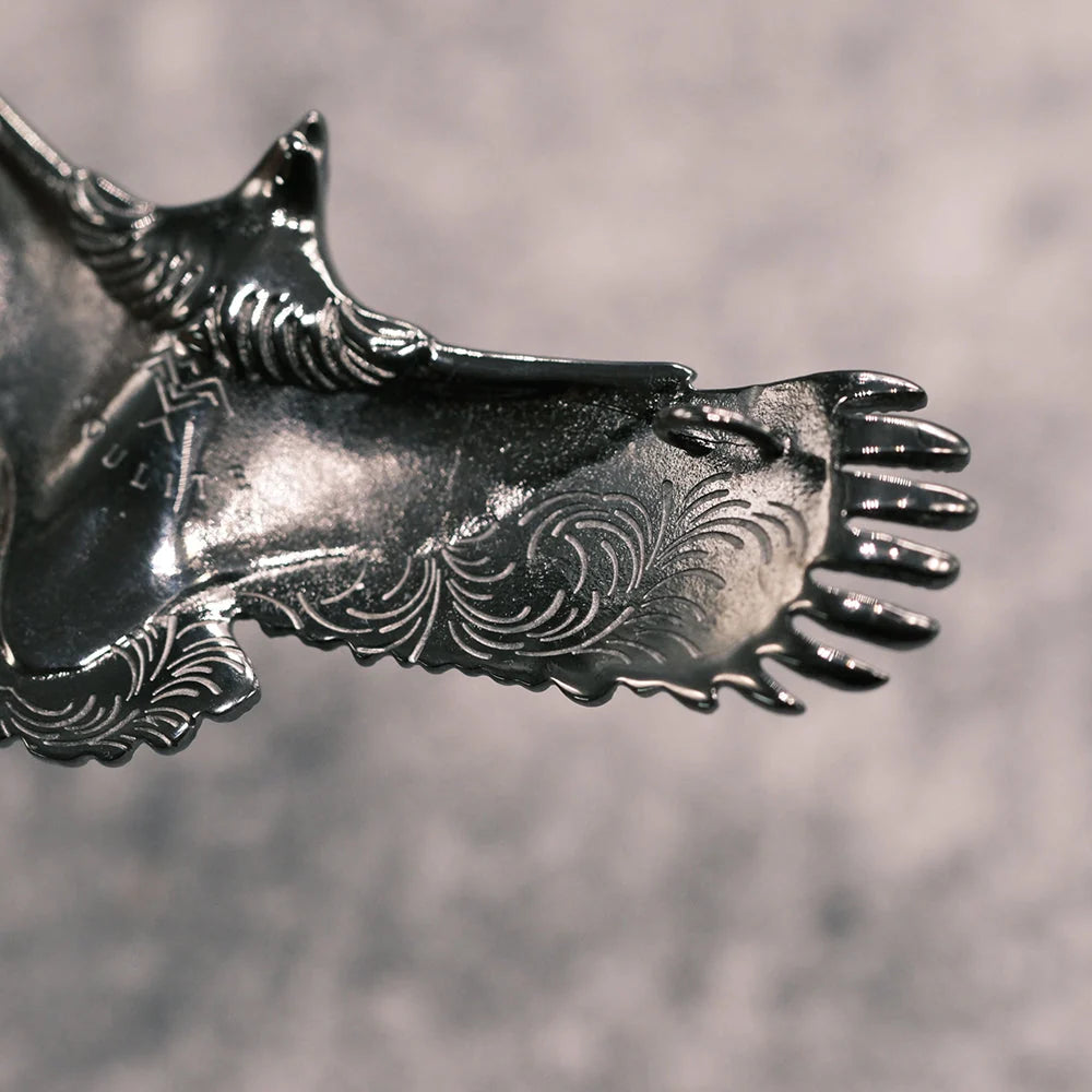 EAGLE BLACK SUN NECKLACE
