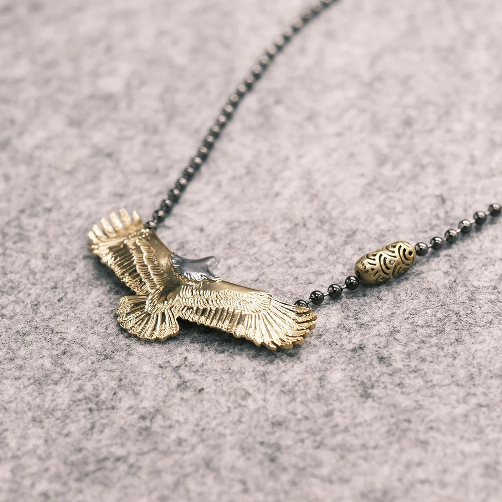 EAGLE GOLD NECKLACE