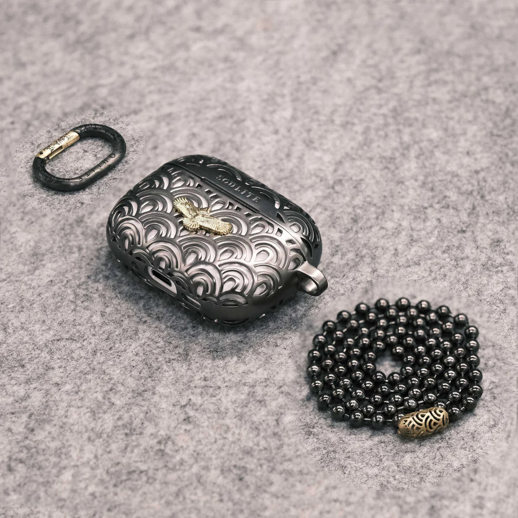 AirPods Pro 3 Case 【Eagle Vibes Black Pro】