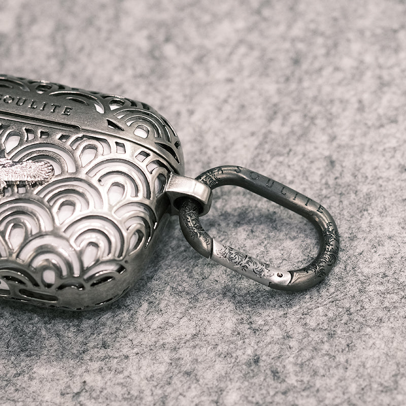 AirPods Pro 3 Case 【Eagle Vibes Silver Pro】