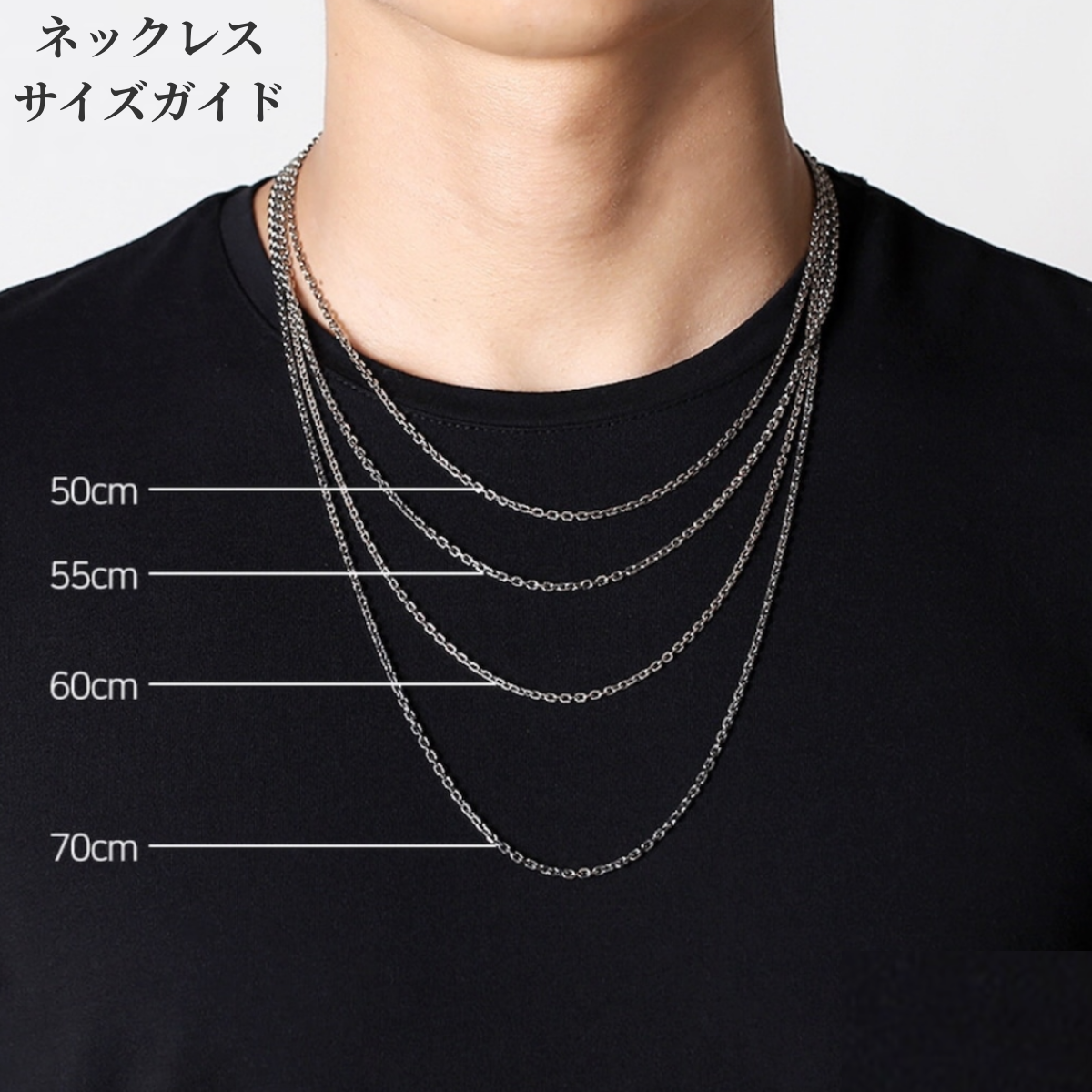 Roll Chain Necklace【Silver925】