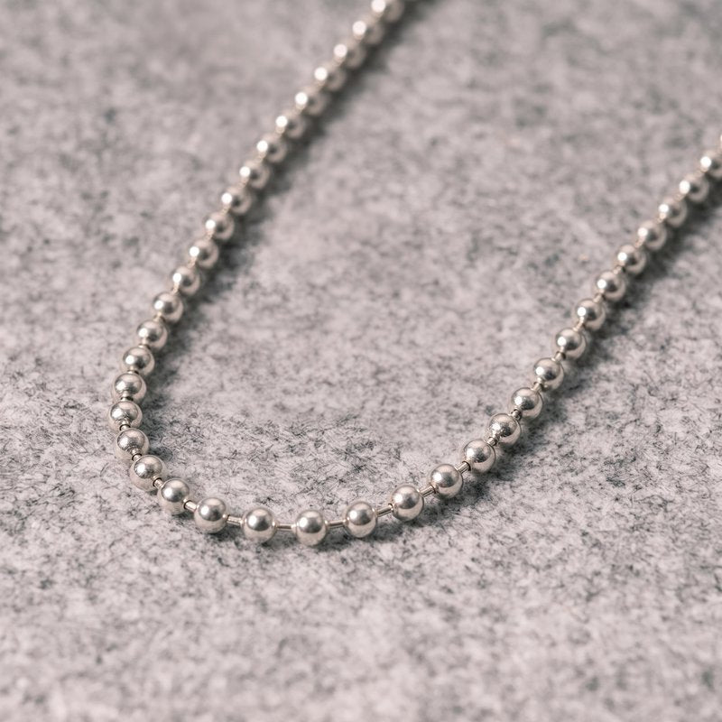 Ball Chain Necklace【Silver925】
